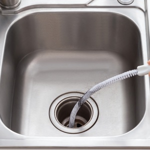 Pipe <b>Cleaning</b> <b>Brush</b> Sewer Dredger Sink Overflow <b>Drain</b> Tool Cleaner Steel Hair Bendable Removal Kitchen Plumber Bathroom Tools - Product Image 4