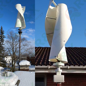 Kits de générateur éolien vertical compact et système hybride solaire 48V à 380V pour usage domestique, avec garantie de 10 ans, série RX-SV 10 kW - Product Image 2