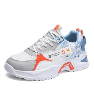 Nouvelles chaussures de sport respirantes en maille pour hommes, chaussures blanches tendance, chaussures de course et de loisirs pour hommes à tige haute - Product Image 3