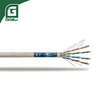 Cable de Red GETEKnet LAN UTP SFTP FTP F/UTP para Interiores y Exteriores CAT5e CAT6 100% Cobre 305M 1000FT 4 Pares CAT 5e 6