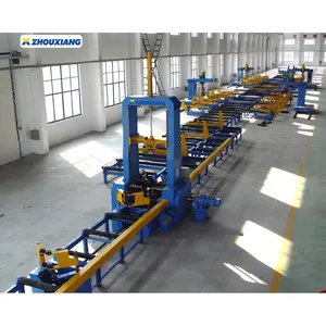H-Beam Automatic Welding Assembling Machine Beam Production Line For Metal Structures