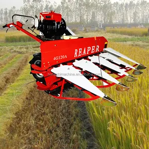 Mesin pemotong beras, mesin pemotong beras reaper power tiller rumput