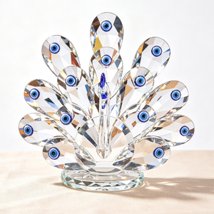 Nuevo Cristal de Pavo Real, Regalo para Ceremonia de Inauguración, Decoración para Sala de Estar, Artesanía en Cristal y Pieza Decorativa - Product Image 1