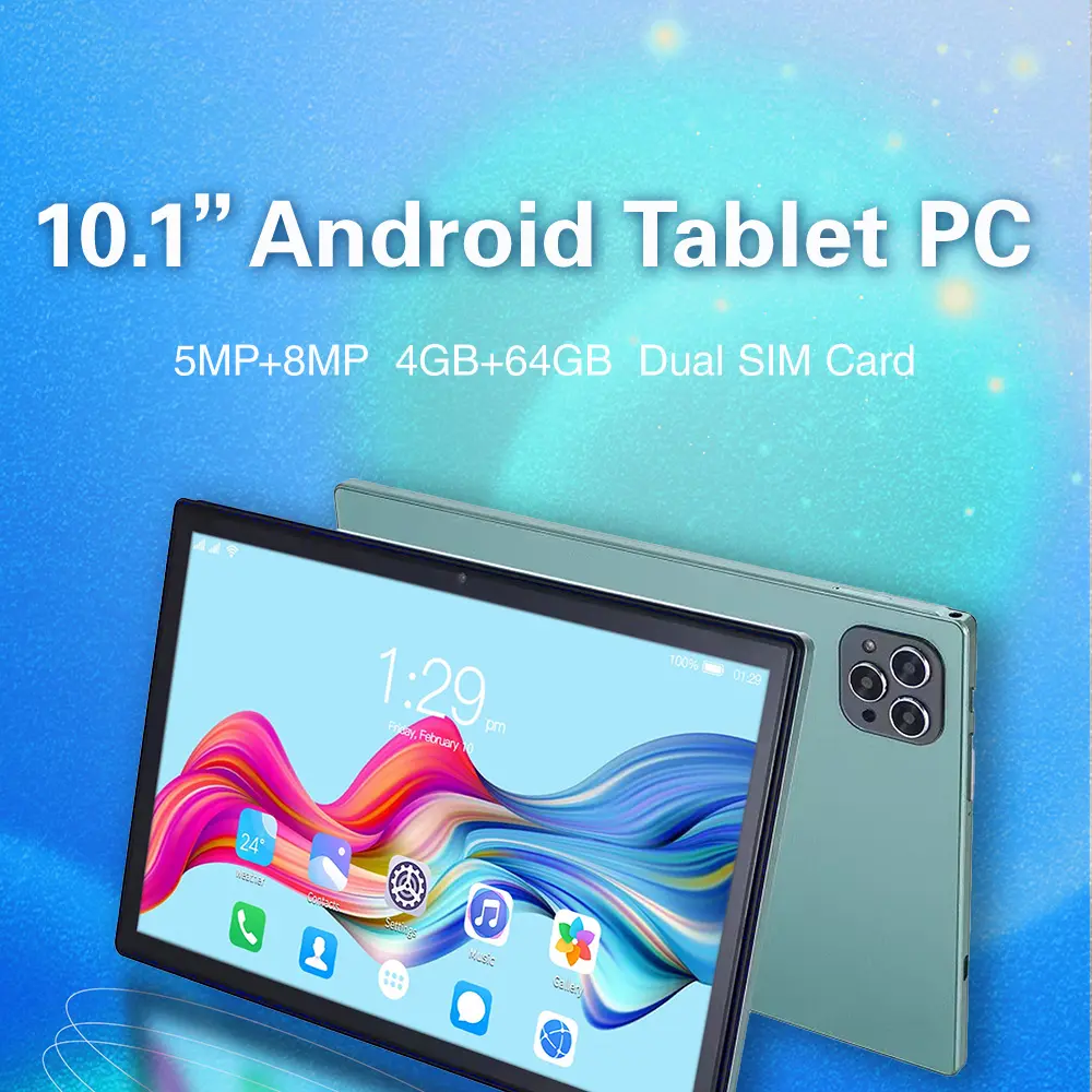 Новая модель WIFI планшетный ПК 10 дюймов с Android 11,0 Android 13,0 GMS sim-карта в планшет для рисования для работы и игр