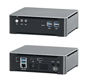 Silent Cooling Mini PC with Core i5 1340P and i7 1360P CPU Linux Operating System DDR4 RAM for Gaming and Desktop Use