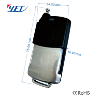 Fabricante Rolling Code HCS301 CE Universal 315/433Mhz Interruptor de control remoto para corredera/garaje/automatización Puerta/abridor YET151