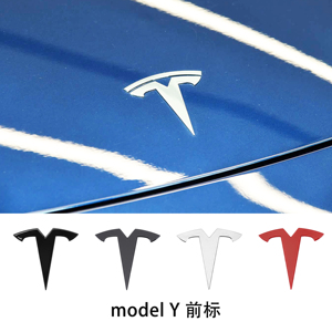 Autocollant de <span class=keywords><strong>logo</strong></span> de coffre avant pour <span class=keywords><strong>Tesla</strong></span> Model Y 3, badge, décalcomanies, emblème, accessoires de voiture en ABS, 120 mm - Product Image 4