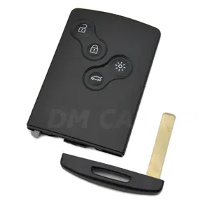 DMKEY Smart Car Key 4buttons 4A Chip 433Mhz For Renault Captur Clio IV VA2 Key Remote Keyless Control Fob