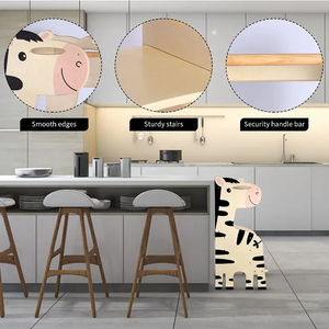 Moderno bambino in legno torre sgabello da cucina pieghevole mobili per la casa Helper per soggiorno e camera da letto - Product Image 4