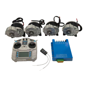 มอเตอร์แบบแปรงถ่าน 24V 250W พร้อมคอนโทรลเลอร์ปรับแต่งพิเศษสำหรับเครื่องตัดหญ้า รุ่น LK1016+LKDS48502 Wit - Product Image 3