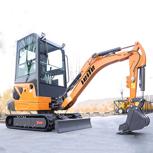 Mini Excavadora Hidráulica de 1.8 Toneladas con Cabina y Motor para Construcción, Jardinería y Movimiento de Tierras - Product Image 6