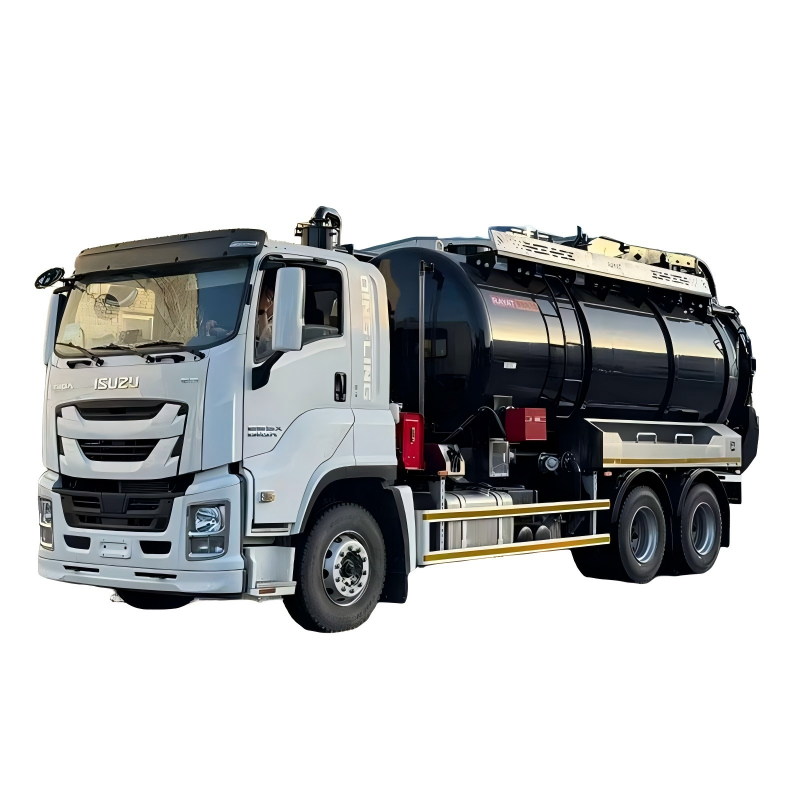 GIGA CV66 23CBM 6x4 Вакуумный Пылесос 460HP дизельный ручной Коммунальный канализационный трубопровод для очистки промышленных сточных вод