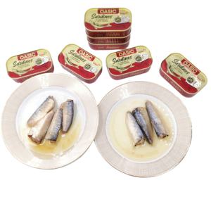 Sardina enlatada Mariscos enlatados Pescado enlatado de alta calidad Precios bajos Proveedores de China OASIC - Product Image 1