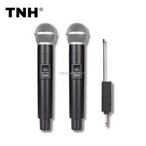 TNH um-m58 mikrofon nirkabel genggam dinamis grosir penggunaan panggung perekaman Studio nirkabel isi ulang ringan portabel - Product Image 1
