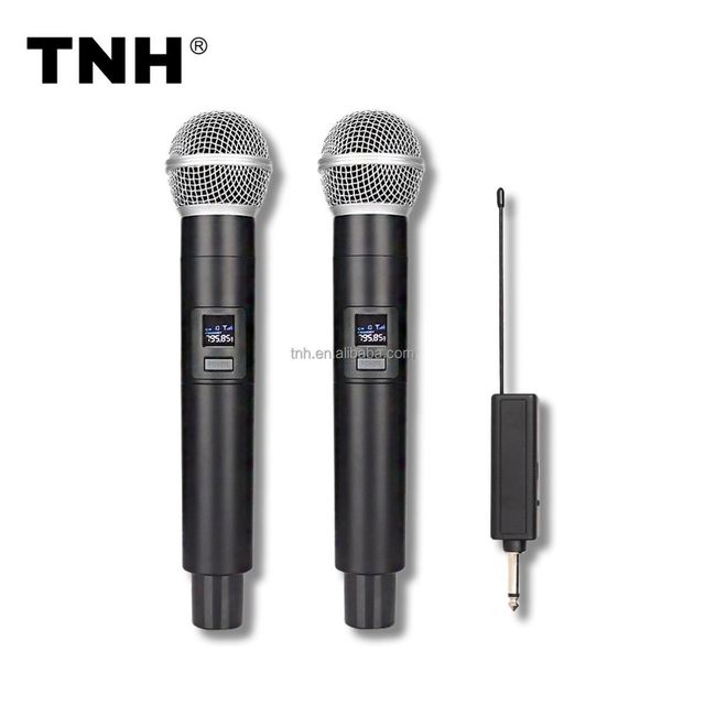 TNH UM- M58 Wholesale Dynamic Handheld Wireless Microphone Portable Lightweight Rechargeable Wireless Studio Recording Stage Use