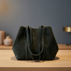 Bolsos de Mano para Mujer BS INTERNATIONAL Hechos a Mano con Cuero Auténtico de Búfalo, Gran Capacidad, Impermeables, Ecológicos, Ligeros y Duraderos - Product Image 6