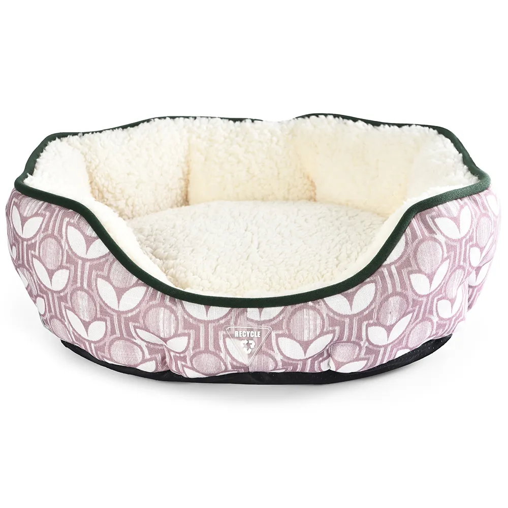 Eco Friendly riciclare rotondo riscaldamento Pet Bed Puppy Kitten Indoor Pet Cozy Bed