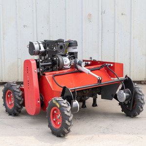Cortadora de Césped con Control Remoto 2026, Nueva DZR, Ancho de Corte de 800 mm, Certificación CE/ISO, Trituradora de Césped - Product Image 4