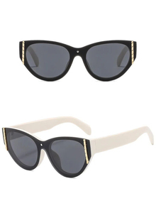 2025 Retro Custom Cat Eye Personalized Design Sun glasses Sunscreen and UV Protection Fashion Women's Sunglasses Wholesale - Product Image 4