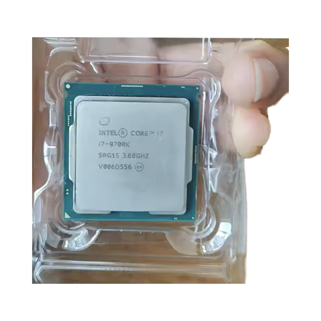 For Intel Core I7-9700K 8 Cores Desktop Processor LGA1151 CPU Used Product