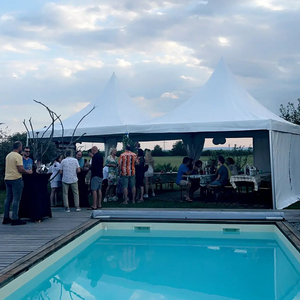 Khuyến mại hợp kim nhôm 3x3 4x4 5x5 chùa Lều giải trí, kiểm tra an ninh, lưu trữ các mặt hàng tùy chỉnh chùa lều ngoài trời tán - Product Image 5