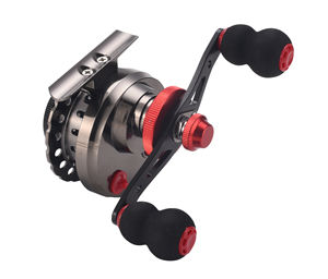 蜥蜴与所有金属渔船盐水渔线轮作为8 + 1轴承5千克拖动钓鱼机 - Product Image 2