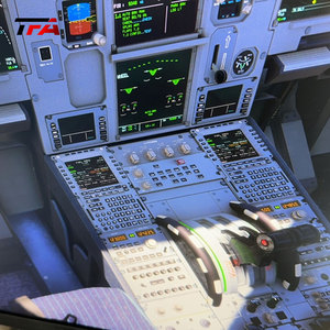 Équipement de simulation de vol MCDU 2e génération, interface USB SIM, synchronisation MSFS2020 Xplane FENIX FBW A320 <span class=keywords><strong>NEO</strong></span>, vente chaude - Product Image 5