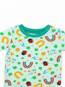 Vêtements pour bébés Miozing toutes saisons, pyjamas pour bébés à motifs de dessins animés, vêtements pour bébés en bambou OEKO-TEX, vente en gros, boutique - Product Image 5