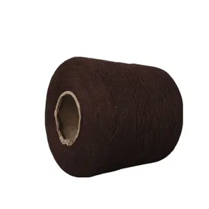 Высокое качество Ne16/1 ne20/1 кофе/черный/темно-синий полиэстер хлопок OE перерабатываемая переработанная пряжа для высококачественной джинсовой ткани