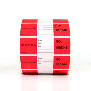 High Quality Tamper Evident Void Security Seal Sticker <strong>Label</strong> <strong>Serial</strong> <strong>Number</strong> Partial Transfer Warranty Security Packaging <strong>Labels</strong> - Product Image 4