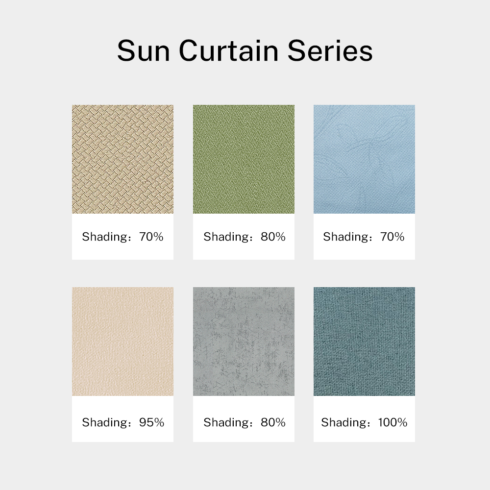 Serie di tende da sole