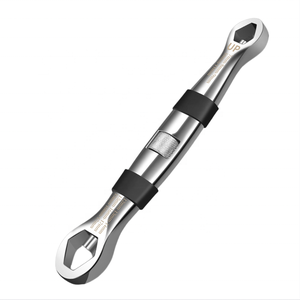 Clé universelle réglable en acier 7-11 mm 12-19 mm, double tête multifonction, clé à fourche et clé à douille - Product Image 2