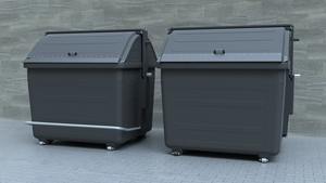 Contenedor de Basura con Pedal de Carga Lateral de 3200 Litros - Product Image 4