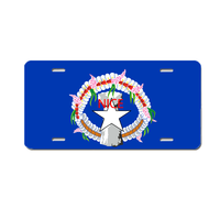 Plaque d'immatriculation décorative personnalisée sur le thème de Saipan, en aluminium antirouille, pour camion, SUV, camping-car, moto, garage, exposition automobile, cadeau