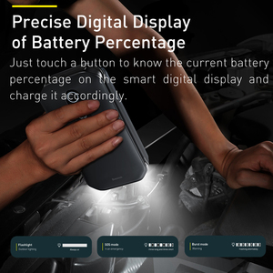 Utrai-batterie Portable 12000mAh, dispositif de démarrage d'urgence de voiture, avec base, 1000a, batterie électrique pour démarrage de voiture de 3,5 l/6l - Product Image 5