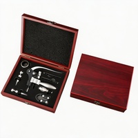 Ensemble d'ouvre-bouteilles de bar Bochen 2026, outils de bar, ouvre-bouteilles à vin, accessoires à vin personnalisables, coffret cadeau avec boîte en bois