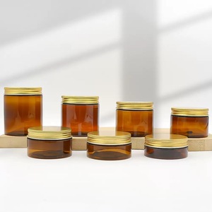 Customized 280g PET Round Plastic Jar Wide Mouth with Wide <strong>Opening</strong> Screw Cap Crown Seal for Lotion Body <strong>Facial</strong> Cream