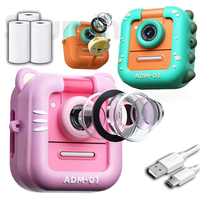 Cámara de Impresión Instantánea SourcingArk con Grabación de Video HD, Papel Térmico, MicroSD, Multifunción, para Niños, Modelo M8