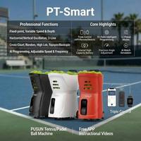 Machine à balles de tennis automatique haut de gamme, robot lance-balles de padel avec système intelligent à oscillation interne