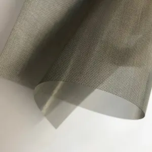 Pabrik grosir 0.02-2mm Stainless Steel kain perangkat keras kawat tenun Mesh potongan lembar