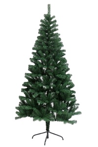 Tour <span class=keywords><strong>de</strong></span> noël artificielle en PVC vert, <span class=keywords><strong>demi</strong></span>-face, 6 pieds, vente d'usine, nouveau - Product Image 2