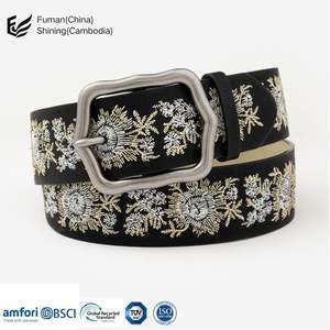 Handmade Ladies Casual PU Leather Plastic <b>Trouser</b> <b>Belt</b> Custom Factory Business Style Rhinestone Pin Buckle Alloy Material - Product Image 2