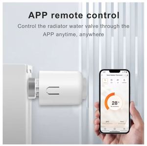 Tuya Smart TRV termostato ZigBee3.0 WiFi compatibile digitale termostatico valvola del radiatore per la domotica riscaldamento a pavimento - Product Image 3