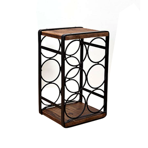 <span class=keywords><strong>Venta</strong></span> al por mayor de <span class=keywords><strong>la</strong></span> fábrica de madera y Metal de <span class=keywords><strong>bodega</strong></span> de vino bastidores - Product Image 3