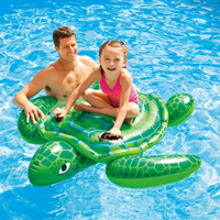 INTEX 57524 tortues de mer enfants gonflable bébé enfants sauveteur natation flotteur jouet piscine accessoires et jouets