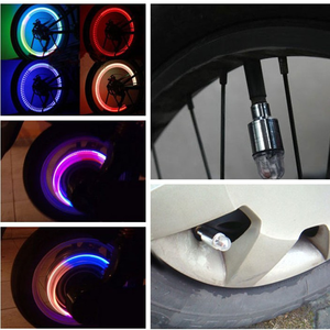 Éclairage de roue de haute précision à capteur photosensible pour la conduite de nuit, décoration pour voiture, <span class=keywords><strong>vélo</strong></span>, moto - Product Image 6