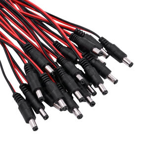 Kabel catu daya konektor laki-laki DC 5.5*2.1 garpu 5521 kabel tenaga surya 5V 2A DC 5525 - Product Image 6