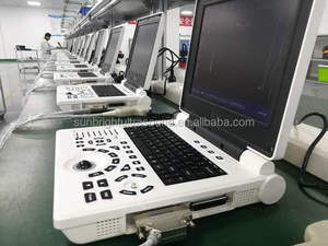 Mesin Ultrasound Digital portabel, sistem diagnostik Ultrasound Digital penuh tipe hitam & putih untuk manusia - Product Image 3