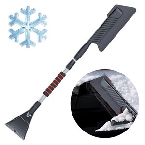 3 Trong 1 Xe Tuyết Xẻng Phổ Kính Chắn Gió Tuyết Remover Phía Trước Kính Chắn Gió Băng Cạo Rã Đông Chổi Cho Xe Xe Xe Trượt Tuyết - Product Image 2