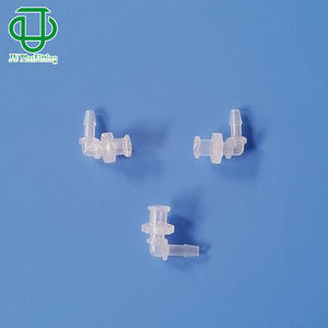 Conector Hembra Luer Lock de PP JUPlasFitting, Conexión en Codo de 1/4 Pulgada para Tuberías de Fluidos Médicos - Product Image 1
